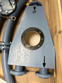 Materialverteilerweiche Materialverteilerweiche
